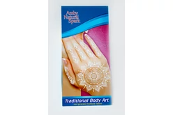Fehér "henna" tetováló matrica 11. számú Fehér "henna" tetováló matrica 11. számú