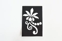 Henna sablon 9. számú Henna sablon 9. számú