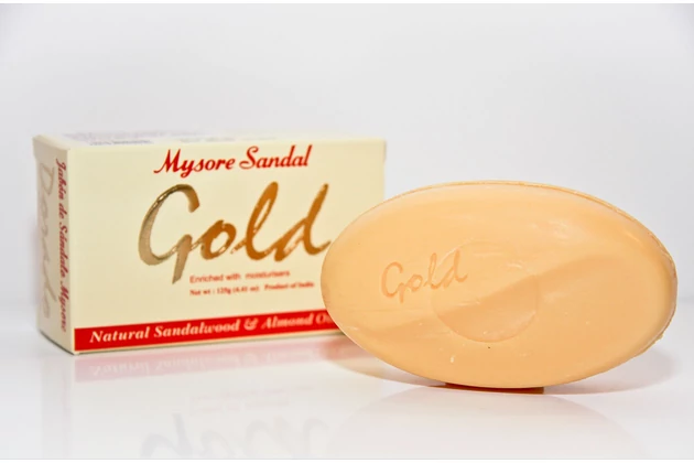 Mysore Gold szantál szappan 125g