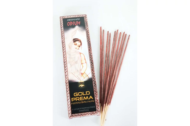 Opium füstölő Gold Prema