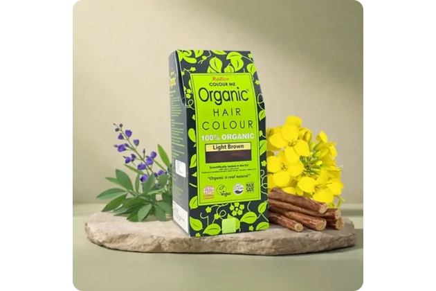 Radico Organic Hajszínező- Világos barna