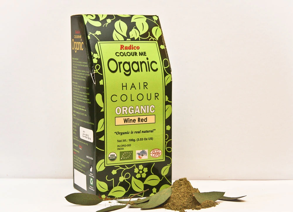 Radico Organic Hajszínező- Mélyvörös