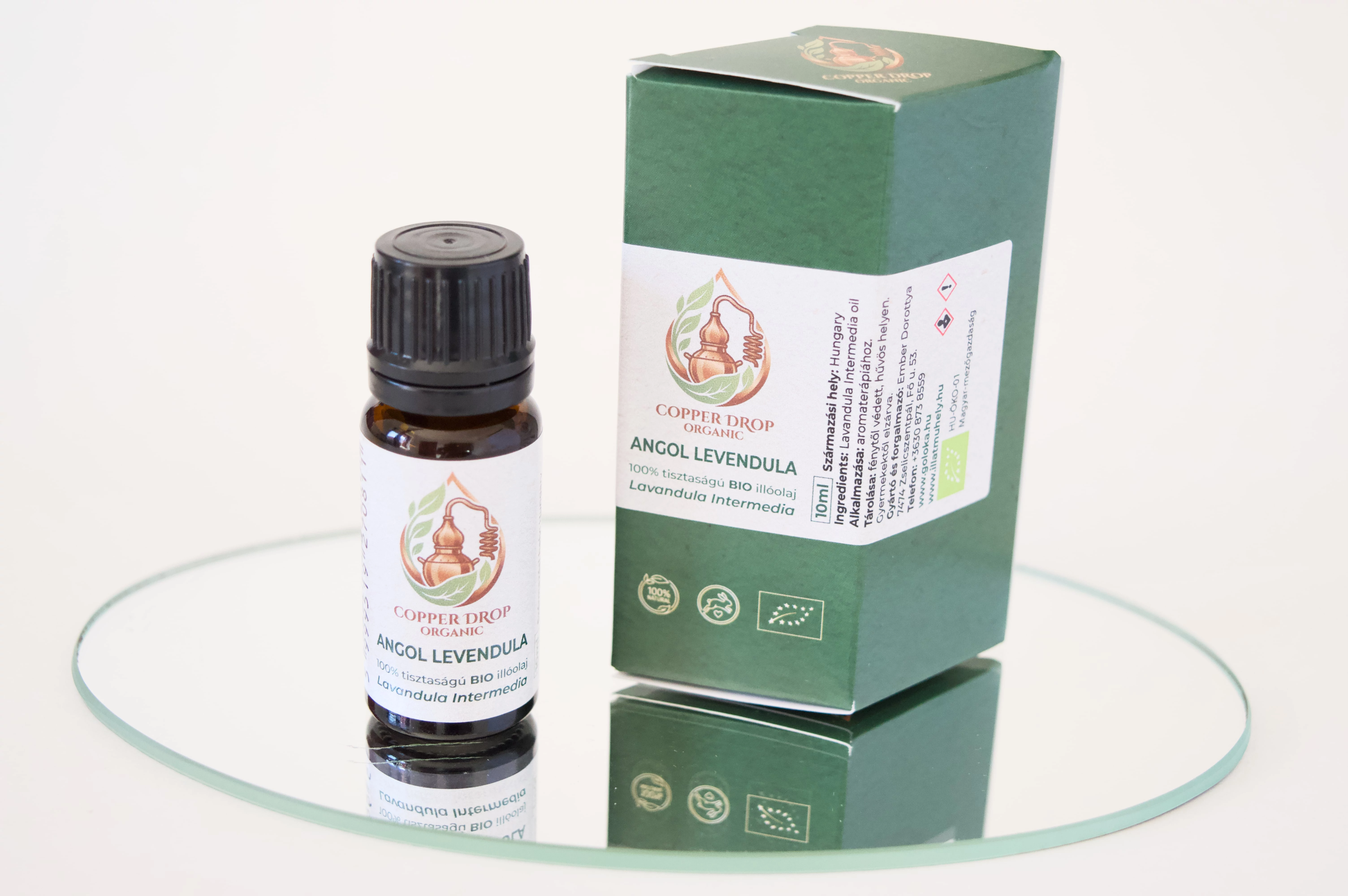 Bio Angol levendula illóolaj - Lavandula intermedia 10ml